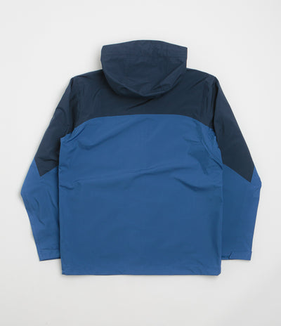 Columbia Wahkeena Falls 3L Shell Jacket - Mountain Blue / Collegiate Navy