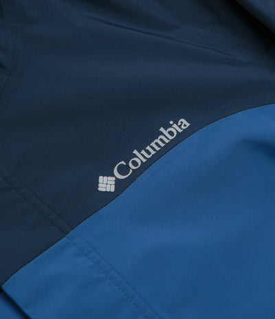 Columbia Wahkeena Falls 3L Shell Jacket - Mountain Blue / Collegiate Navy