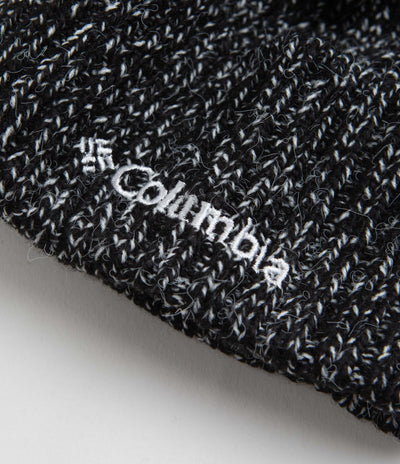 Columbia Watch Cap Beanie - Black / White Marled