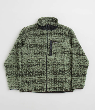 Columbia Winter Pass II Printed Fleece - Greenscape Stippled Stripe