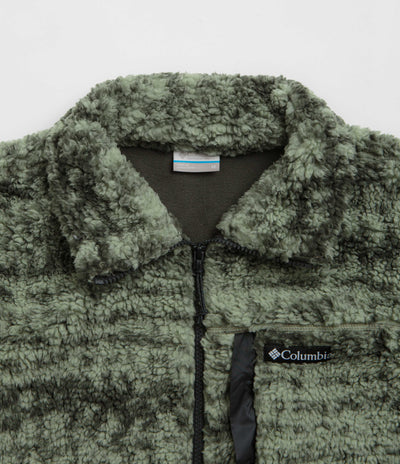 Columbia Winter Pass II Printed Fleece - Greenscape Stippled Stripe