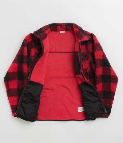 Columbia Winter Pass II Printed Fleece - Mountain Red Check