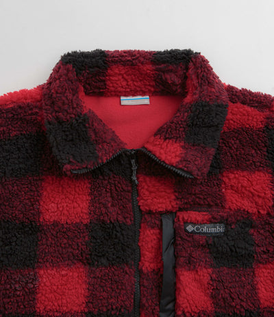 Columbia Winter Pass II Printed Fleece - Mountain Red Check