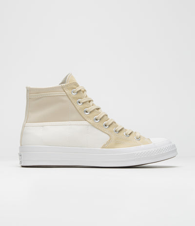 Converse Chuck 70 Hi Durable Neutrals Shoes - Egret / Miso Glaze / Forest Brew