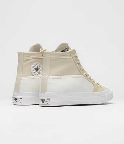 Converse Chuck 70 Hi Durable Neutrals Shoes - Egret / Miso Glaze / Forest Brew