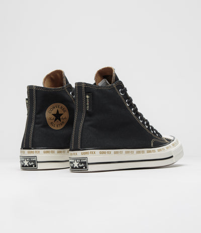 Converse Chuck 70 Hi Gore-Tex Shoes - Black / Toadstool Tan / Egret