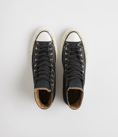 Converse Chuck 70 Hi Gore-Tex Shoes - Black / Toadstool Tan / Egret