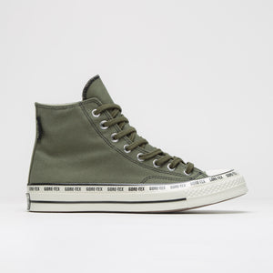 Converse Chuck 70 Hi Gore Tex Shoes Black Toadstool Tan Egret Flatspot