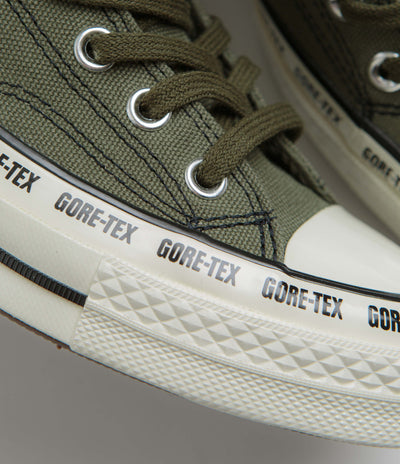 Converse Chuck 70 Hi Gore-Tex Shoes - Utility / Black / Egret