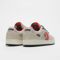 Converse Cons AS-1 Pro Cordura Shoes - Papyrus / Black / Vermillion Red thumbnail