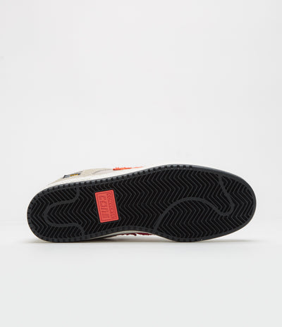 Converse Cons AS-1 Pro Cordura Shoes - Papyrus / Black / Vermillion Red