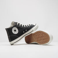 Converse Cons CTAS Pro Mid Cut Off Shoes - Black / Black / Egret thumbnail