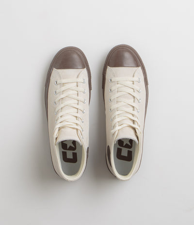 Converse Cons CTAS Pro Mid Shoes - Egret / Brown / Egret