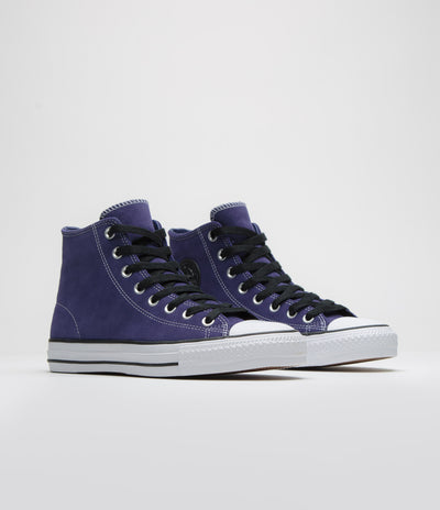 Converse Cons CTAS Pro Suede Shoes - Fresh Blueberry / Black / White