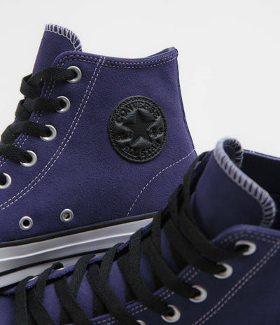 Converse Cons CTAS Pro Suede Shoes - Fresh Blueberry / Black / White