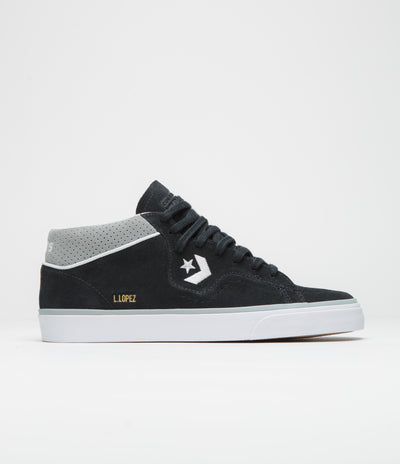 Converse Cons Louie Lopez Pro Ox Shoes - Black / Ash Stone / White