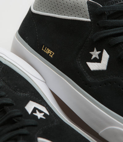 Converse Cons Louie Lopez Pro Ox Shoes - Black / Ash Stone / White