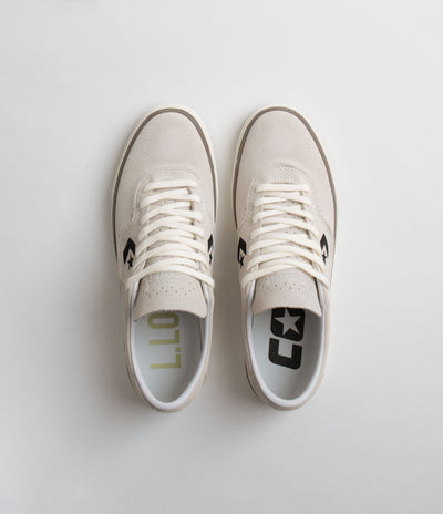 Converse Cons Louie Lopez Pro Ox Shoes - Egret / Black / Egret