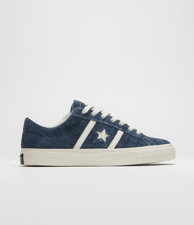 Converse Cons One Star Academy Pro Suede Shoes - Navy / Egret / Egret