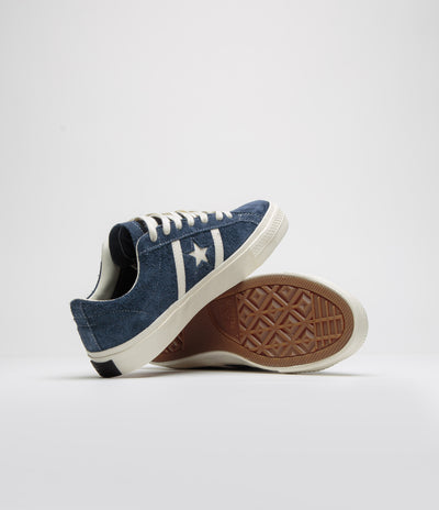 Converse Cons One Star Academy Pro Suede Shoes - Navy / Egret / Egret