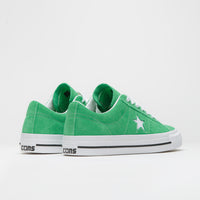 Converse Cons One Star Pro Ox Shoes - Apex Green / White / Black thumbnail