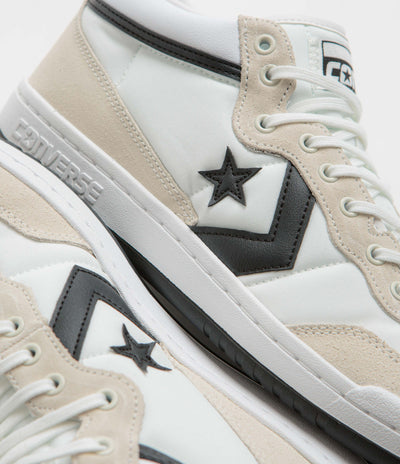 Converse Fastbreak Pro Mid Shoes - White / Black / Egret