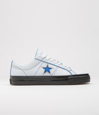 Converse One Star Pro Ox Eddie Cernicky Shoes - White / Black / Kinetic Blue