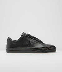 Converse Jamie Platt One Star Pro Ox Shoes - Black / Black / White