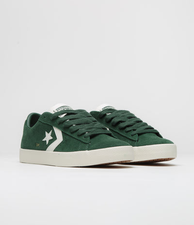 Converse PL Vulc Pro Ox Shoes - Green Envy / Egret / Gum Honey