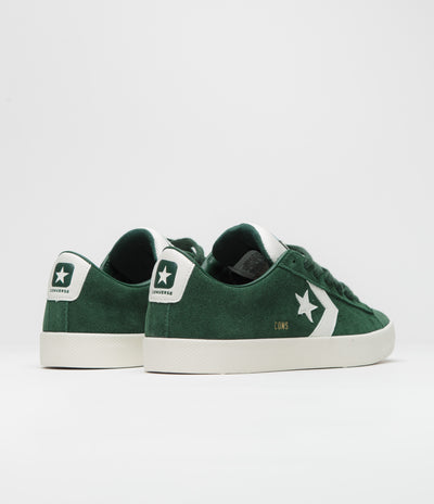 Converse PL Vulc Pro Ox Shoes - Green Envy / Egret / Gum Honey