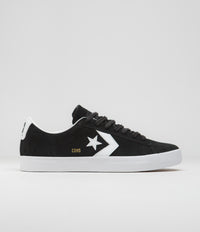 Converse Pro Leather Vulcanized Pro Ox Shoes - Black / White / White