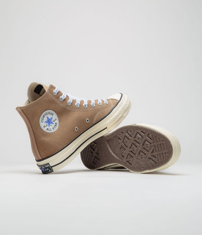 Converse x Sky High Farm Chuck 70 Hi Shoes - Brown / Egret