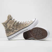 Converse x Stussy Chuck 70 Hi Shoes - Grey / Black / Egret thumbnail