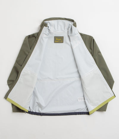 Cotopaxi Cielo Rain Jacket - Fatigue / Lemongrass