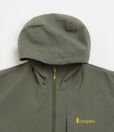 Cotopaxi Cielo Rain Jacket - Fatigue / Lemongrass