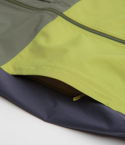 Cotopaxi Cielo Rain Jacket - Fatigue / Lemongrass