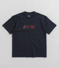 Dancer Analog Triple Logo T-Shirt - Dark Navy