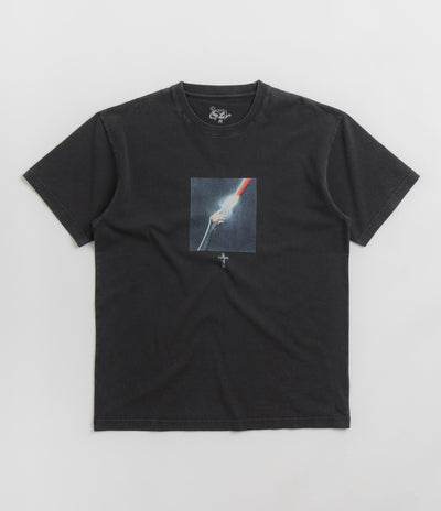 Dancer Help T-Shirt - Washed Black