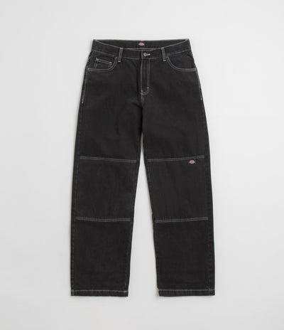 Dickies Double Knee Jeans - Black Wash