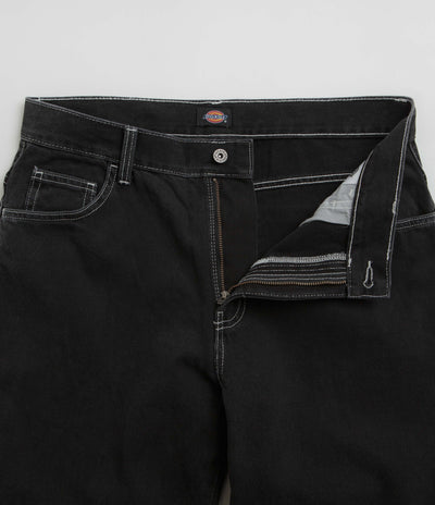 Dickies Double Knee Jeans - Black Wash