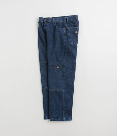 Dickies Double Knee Jeans - Stonewashed Indigo Blue