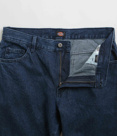 Dickies Double Knee Jeans - Stonewashed Indigo Blue