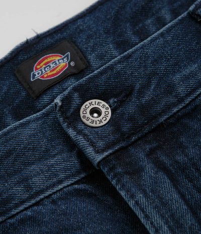 Dickies Double Knee Jeans - Stonewashed Indigo Blue