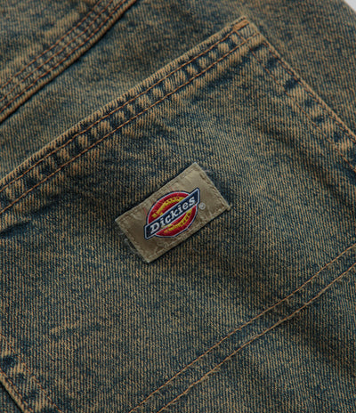 Dickies Madison Jeans - Yellow Fade Indigo