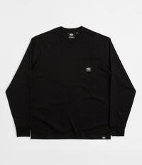 Dickies Mount Vista Pocket Long Sleeve T-Shirt - Black