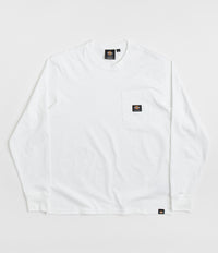 Dickies Mount Vista Pocket Long Sleeve T-Shirt - White