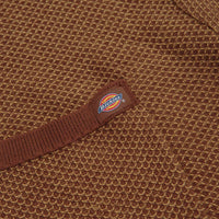 Dickies Rocky Knit Short Sleeve Polo Shirt - Oak Buff thumbnail