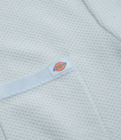 Dickies Rocky Knit Short Sleeve Polo Shirt - Whitecap Grey