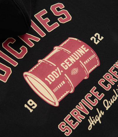 Dickies Service Crew Hoodie - Black