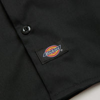 Dickies Short Sleeve Work Shirt - Black / Black thumbnail